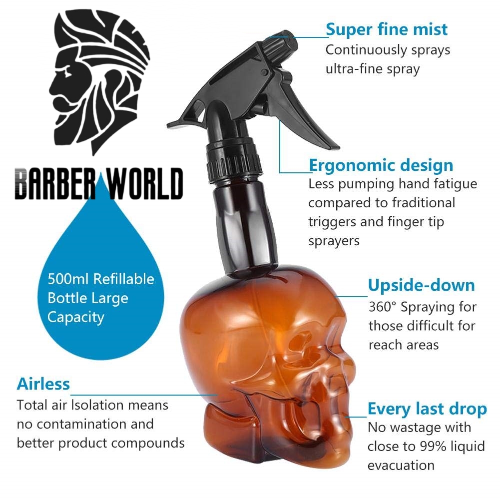 Sports Equipment Disinfectant Spray - Flacone Spray per parrucchieri da 500ML