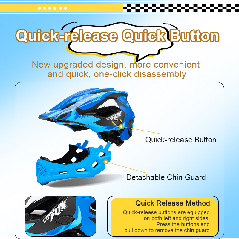 BATFOX Casco da bici integrale - Sports Equipment Stores recensione e prezzo