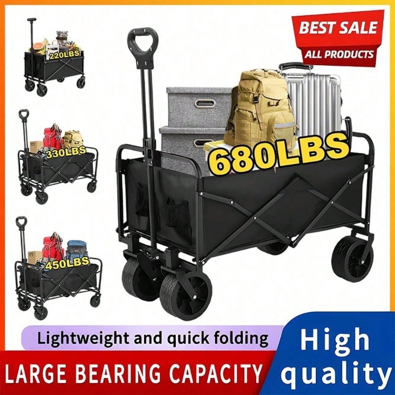 Carrello pieghevole completame - Sports Equipment Cart recensione e prezzo