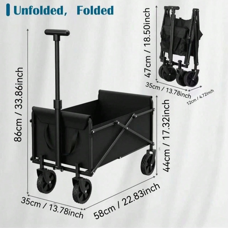Carrello pieghevole completame - Sports Equipment Cart recensione e prezzo