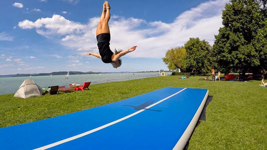 Vendita calda 4x2M Dimensioni  - Tumbling Air Track recensione e prezzo