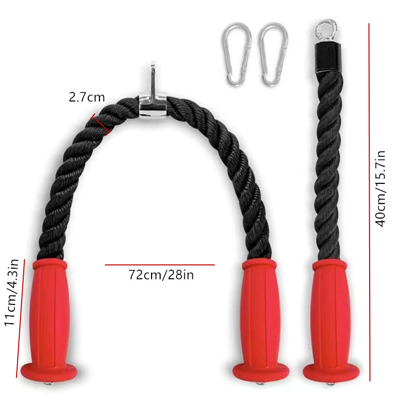 Corde ergonomiche per tricipit - Sports Equipment List recensione e prezzo
