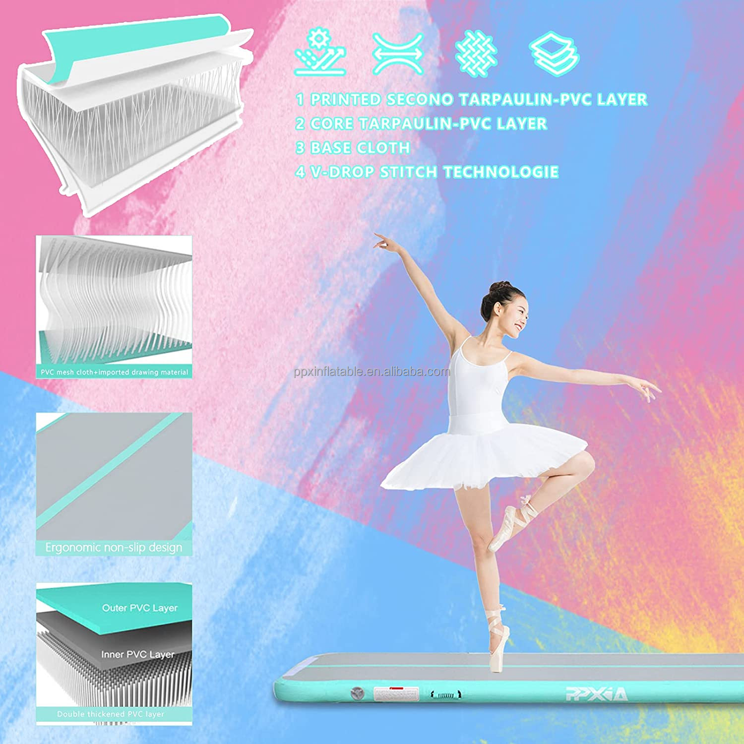 Tappetino Gonfiabile per Allen - Tumbling Air Track recensione e prezzo