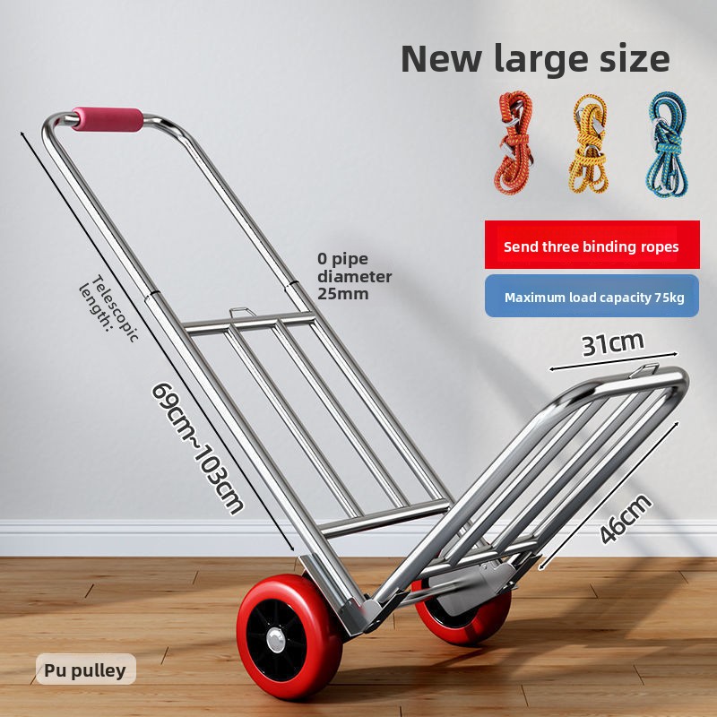 Carrello tirato a mano Pieghev - Sports Equipment Cart recensione e prezzo