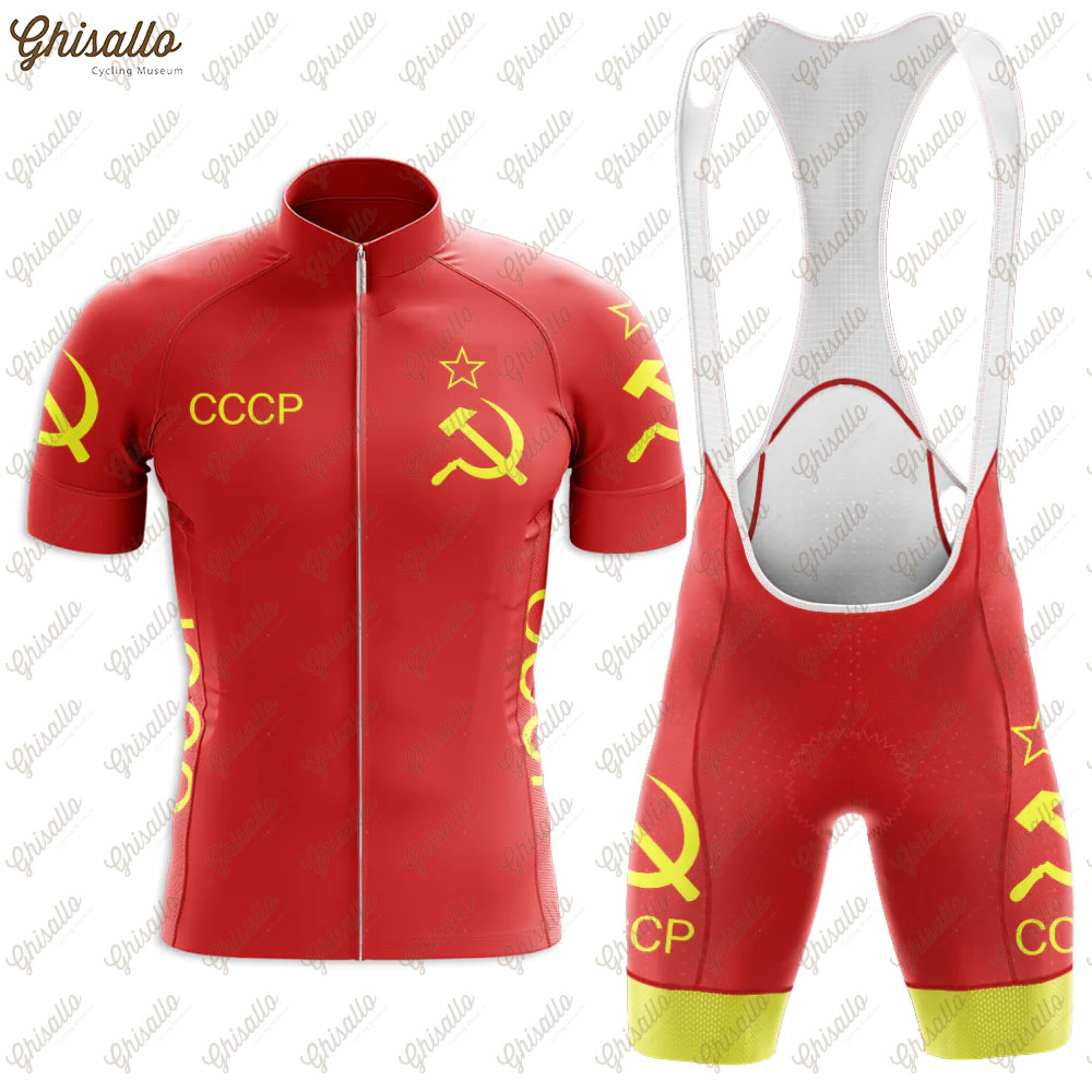 Red Retro Triathlon Team Cycli - Sports Equipment Kit recensione e prezzo