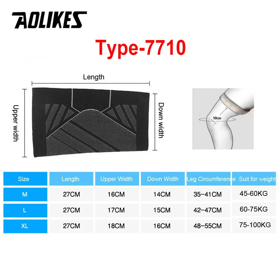 AOLIKES 1PCS Ginocchiera a com - Sports Equipment Volleyball recensione e prezzo